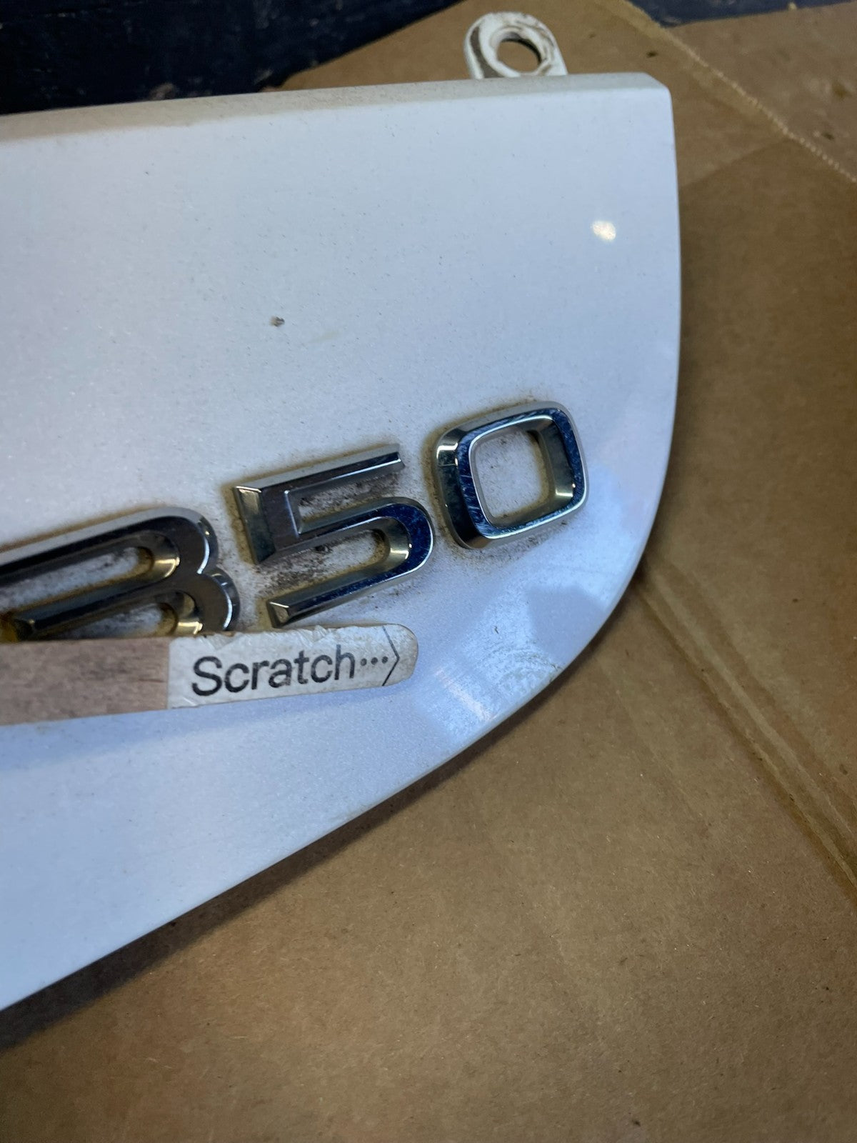 2007-2011 Lexus GS350 Trunk License Plate Trim Panel Cover 76801-30140 AB2941 DG3