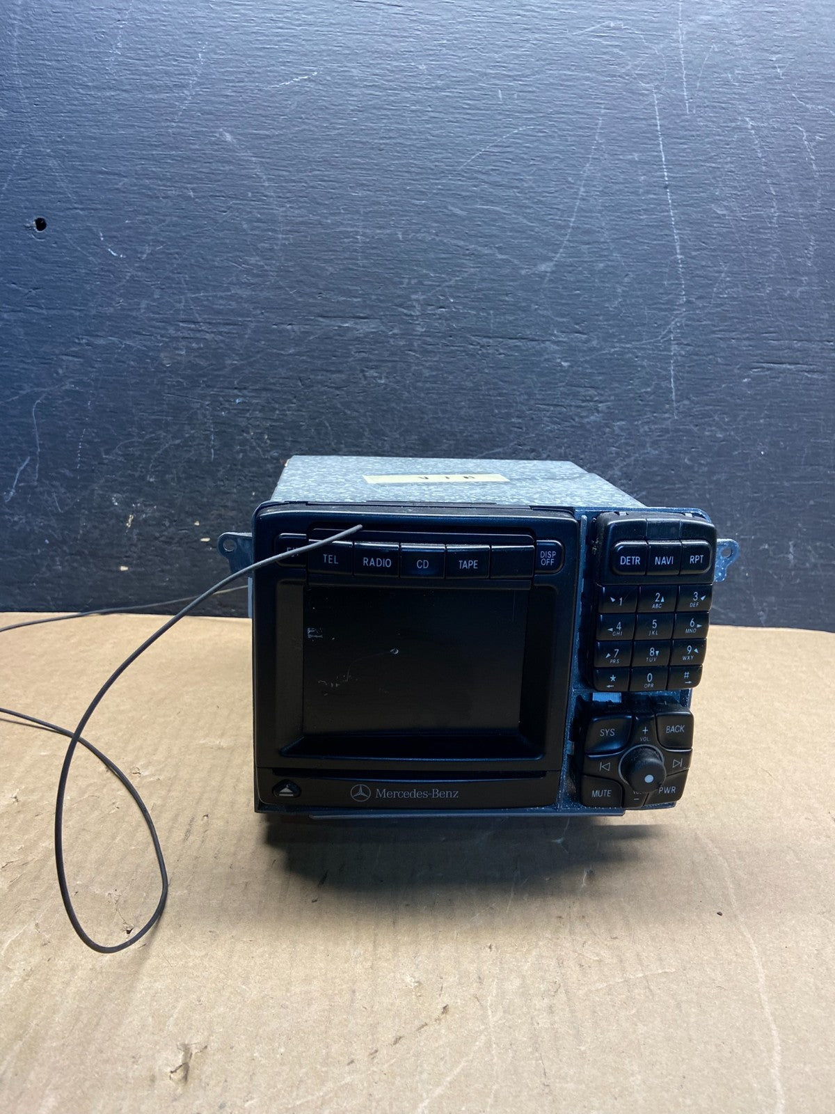 2000 2001 2002 Mercedes S430 S500 Radio Navigation Screen Display AF9400 DG0
