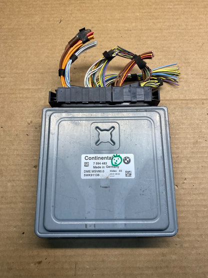 2007 to 2014 BMW X5 ECM ECU Engine Control Computer Module 7594483 af7772 DG0