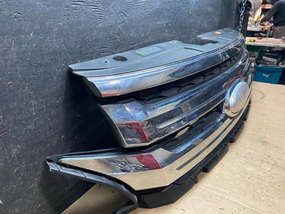 2011 2012 2013 Ford Edge Front Upper Chrome Grille Grill U6422 DG2