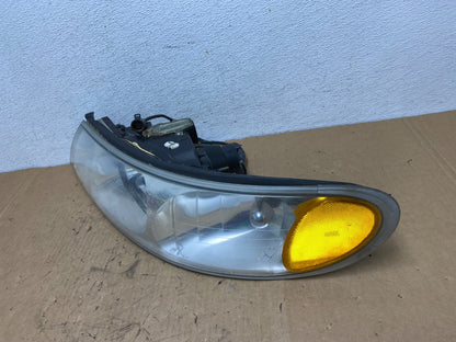 1999 to 2002 Lincoln Continental Left Driver LH Side Headlight AD3227 DW1