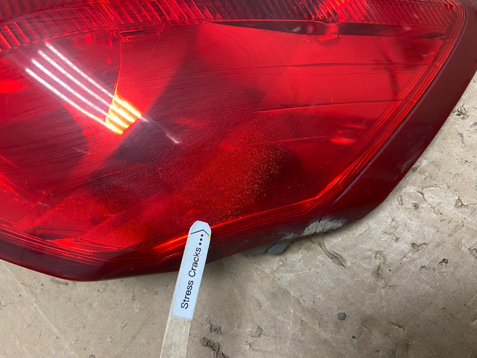 2008-2009 Subaru Outback Wagon Left Driver LH Side Tail Light AC7205 DW4