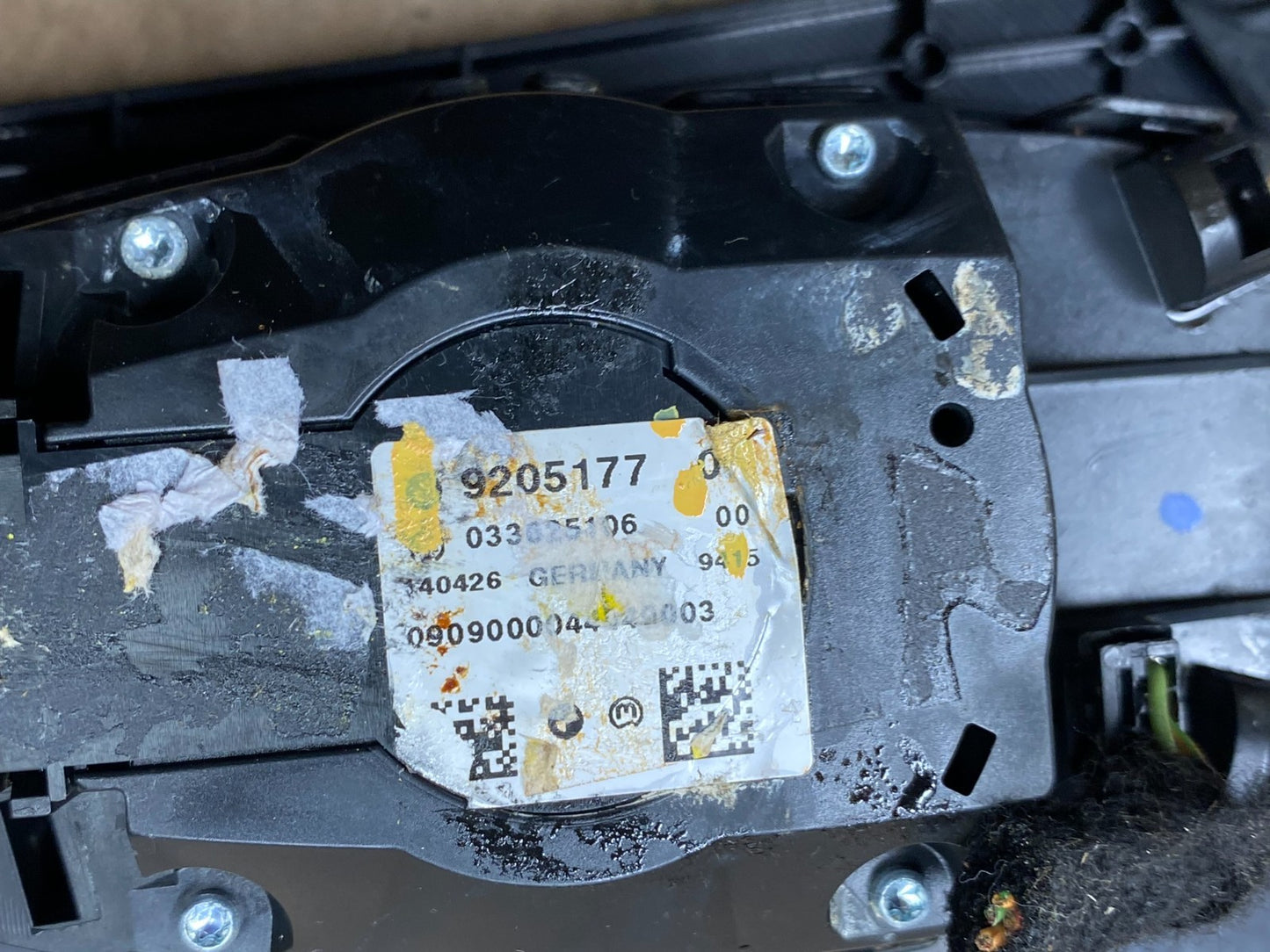 2008-2011 BMW X5 iDrive Media Navigation Mouse Control W/Bezel OEM Z1943 DG6