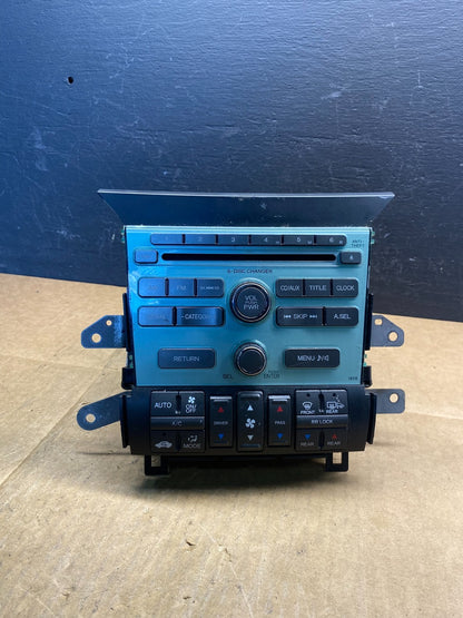 2009 to 2011 Honda Pilot AM FM CD Audio Radio Player Climate Control AD3609 DG0