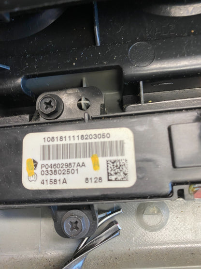2008 to 2012 Jeep Liberty Dash Climate Temperature Control Radio Bezel AC9086 DG6