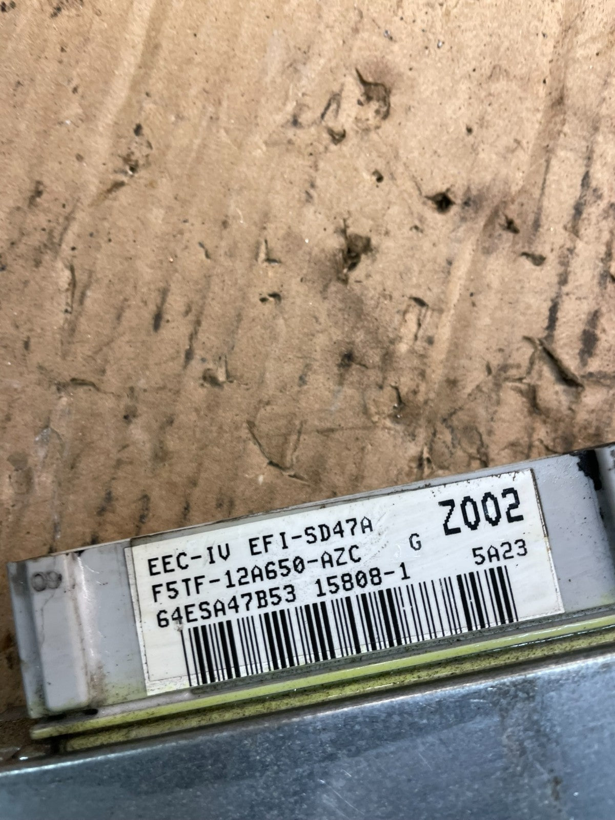 1995 Ford F150 F250 4.9L Engine Control Unit ECU Computer Module X1058 DG3