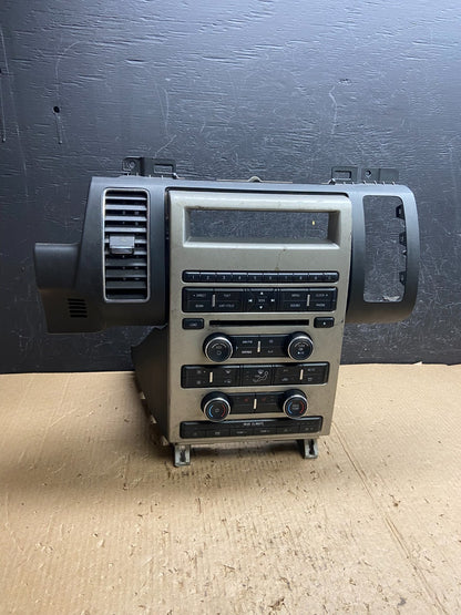 2010-2012 Ford Flex Heater Climate Control Radio CD Control Dash Bezel AE4506 DG0