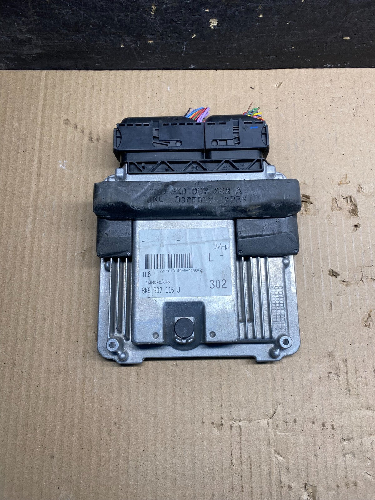 2013 to 2016 Audi A4 2.0L Turbo Engine Computer Ecu Pcm Ecm 8k5907115j aj0196 DG0