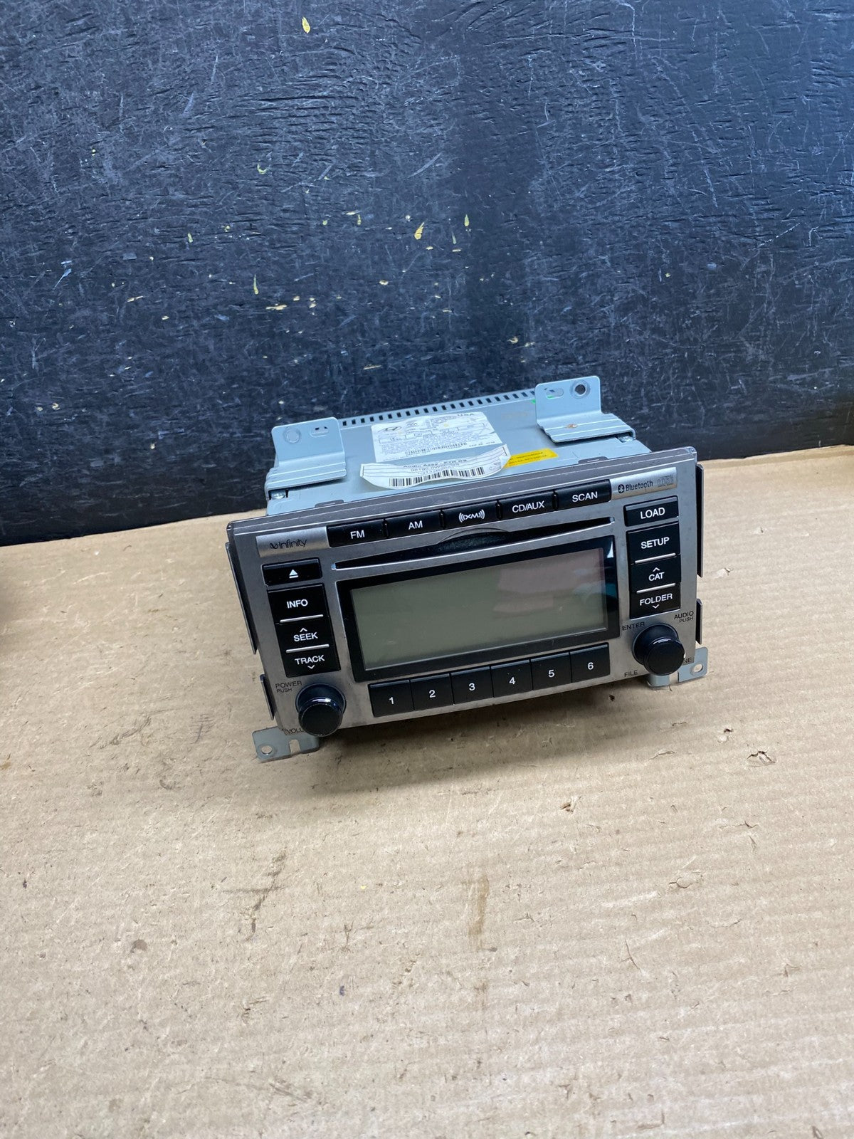 2009 to 2012 Hyundai Santa Fe AM/FM Radio CD Player AH3877 DG0