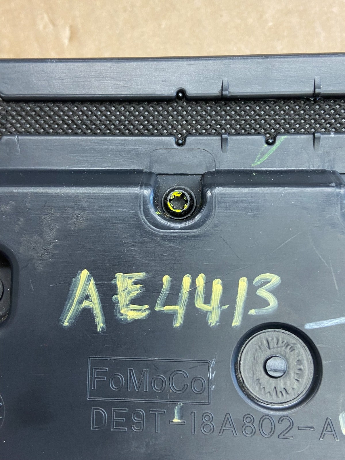 2013 to 2019 Lincoln MKT Radio Dual Climate Control Panel ae4413 DG6
