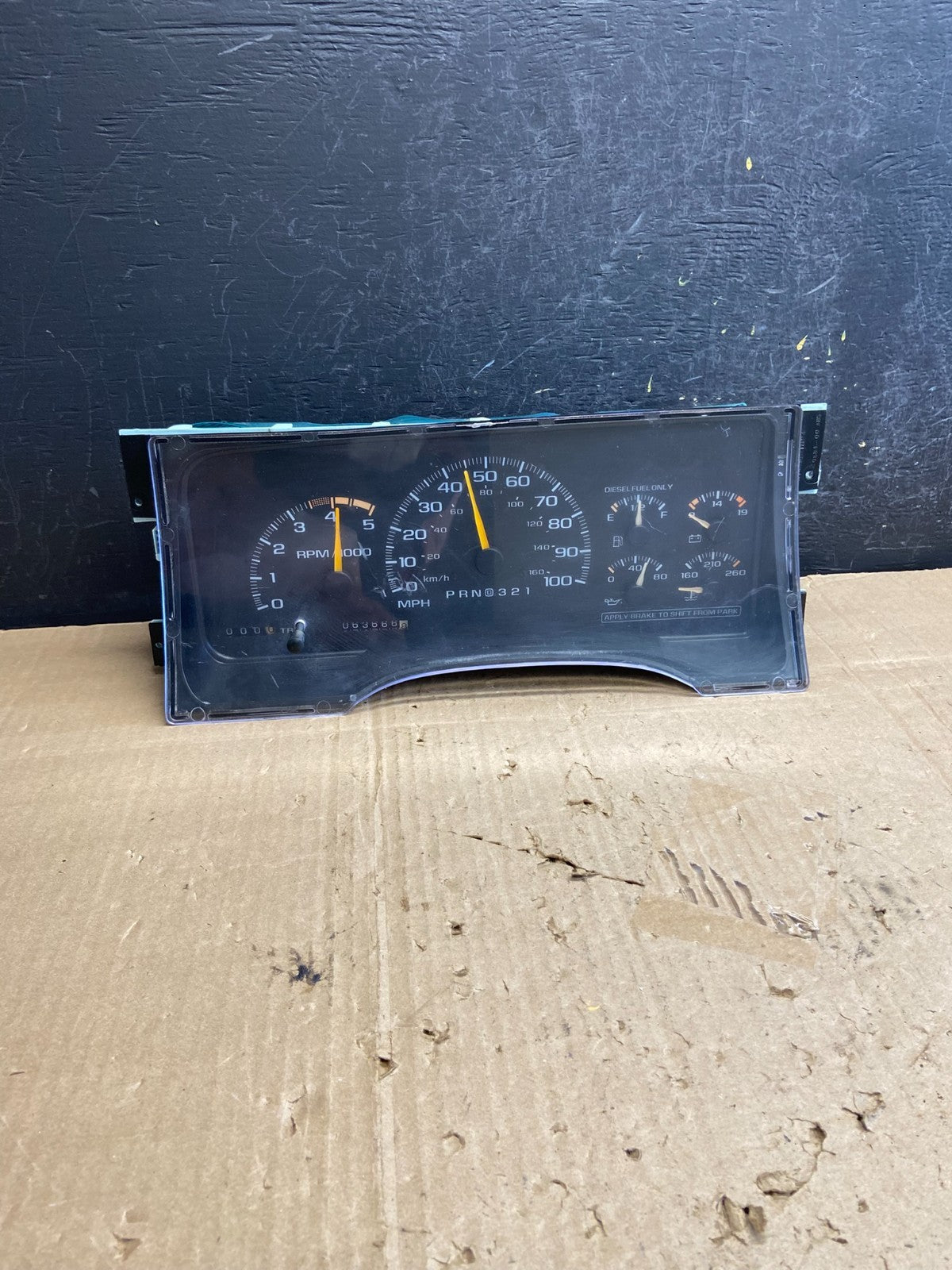 1995-1999 Silverado/Sierra/Yukon/Tahoe Speedometer Instrument Cluster ae1889 DG0