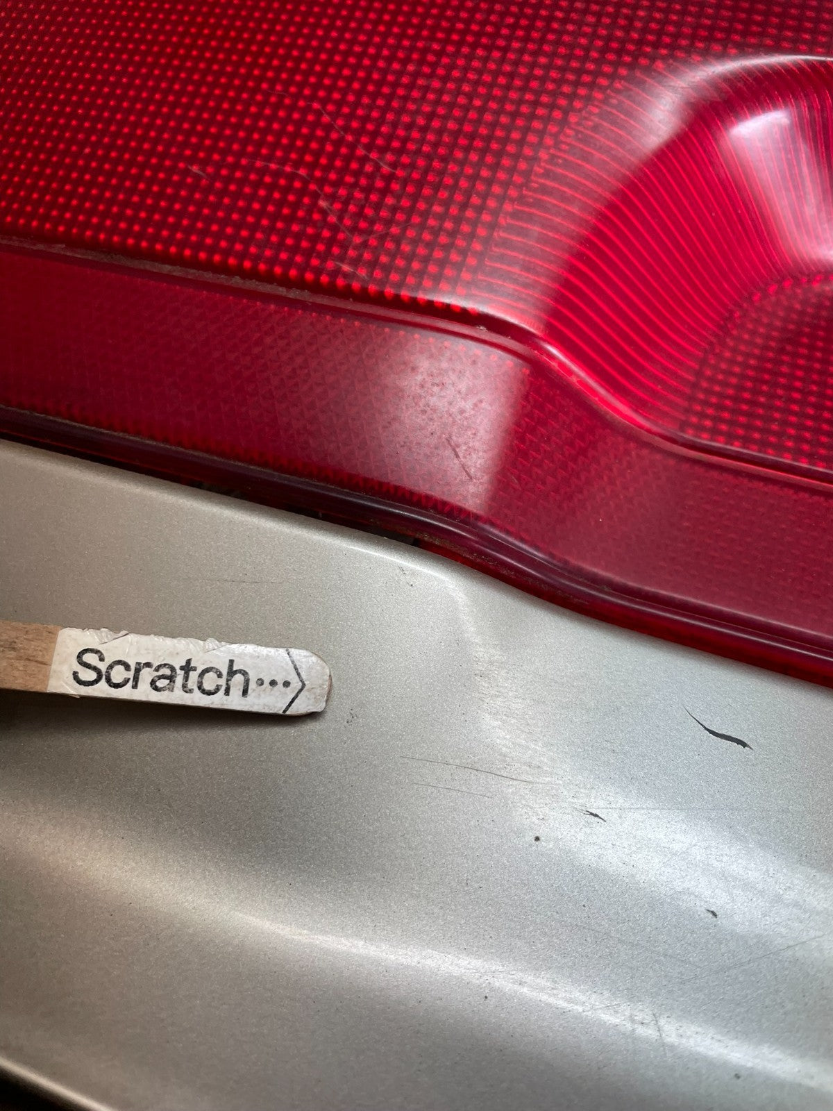 1997 - 1999 Saturn SL2 Sedan Center Tail Light Lid Trunk Rear Panel  AB3154 DG3