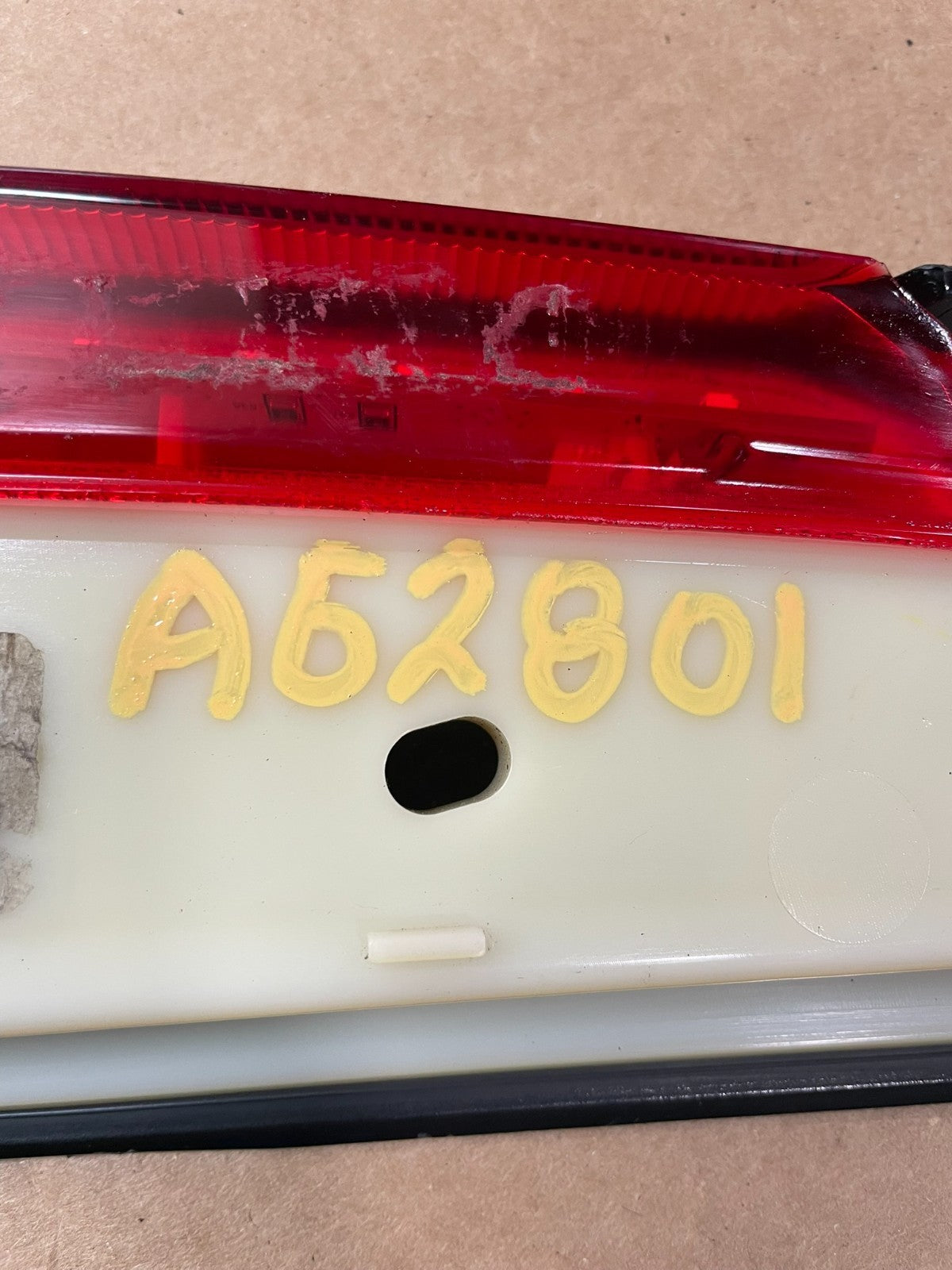 2014 to 2019 Cadillac CTS Trunk Spoiler Wing 3RD Brake Light Black ag2801 DG6