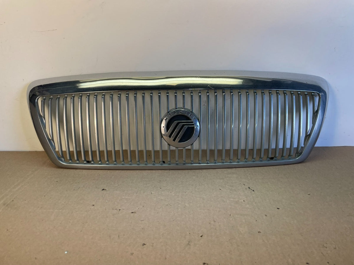 2003 - 2005 Mercury Grand Marquis Front Upper Grill Grille Aftermarket AH0330 DG0