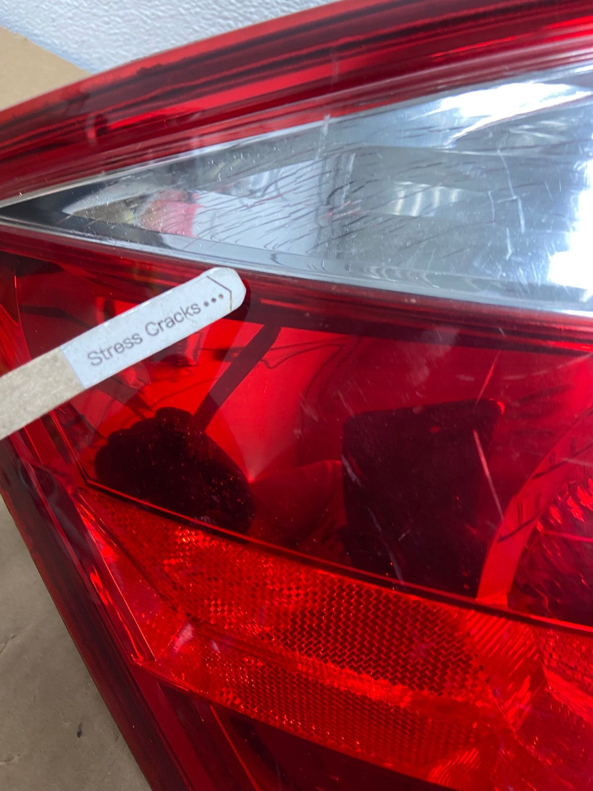 2008 to 2010 Honda Accord Coupe Left Driver LH Side Tail Light AG2474 LK4