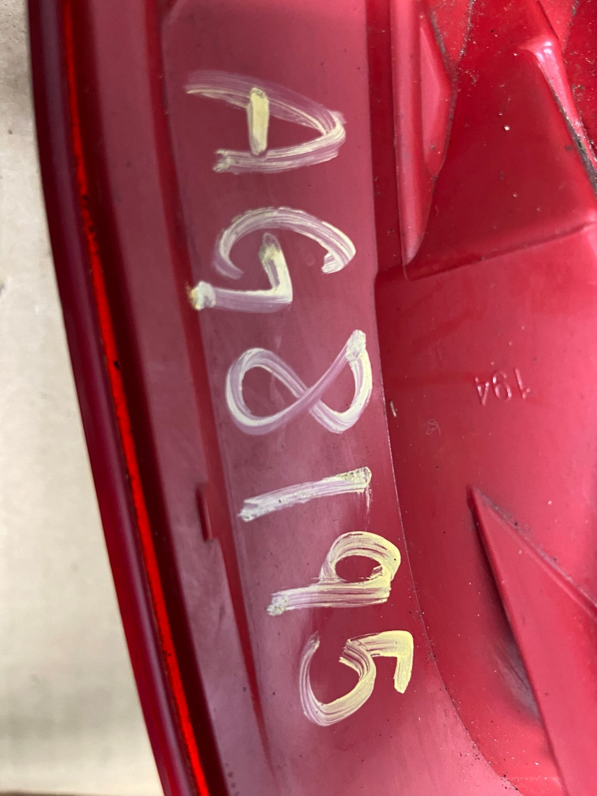 2009 2010 2011 2012 Chevrolet Traverse Left Driver LH Tail Light AG8195 LK7