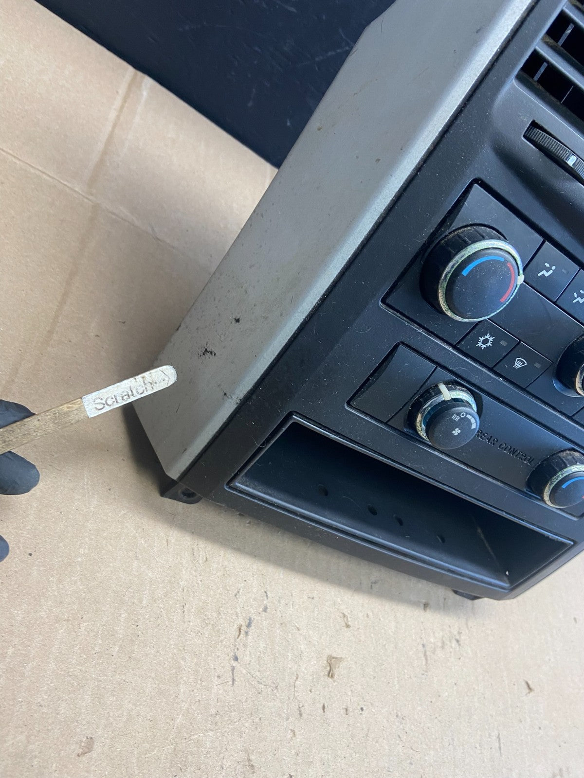 2008-2010 Dodge Grand Caravan Radio Bezel Climate Control Heat Heater AB9337 DG4