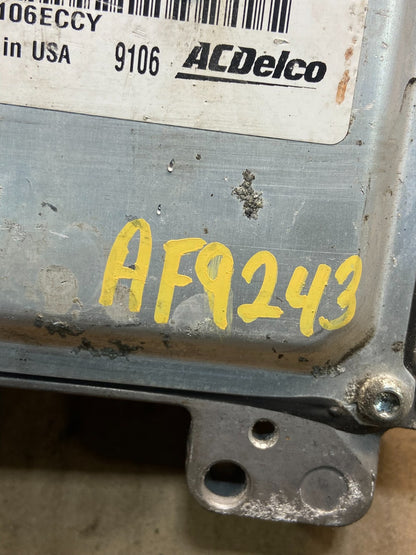 2009 Chevrolet Avalanche Ecu Engine Control Module Unit Ecm af9243 DG3