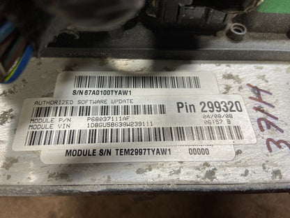 2008 Jeep Liberty Nitro 3.7L Engine Control Unit ECU ECM OEM L0904 DG2
