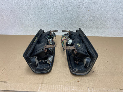 1998 to 2004 Nissan Frontier Left+Right Set Black Side Tail lights AE6773 DG9