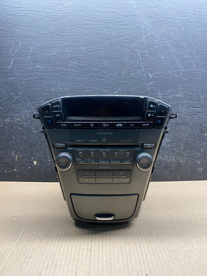 2007 to 2009 Acura Mdx Radio Stereo 6 CD Player Climate Control Pan OE AI5314 DG0