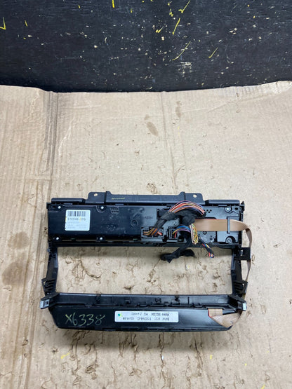 2007-2013 Bmw X5 AC Heater Climate Control Temperature Panel Trim Oem X6338 DG4