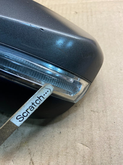 2012 to 2017 Hyundai Veloster Left Driver LH View Door Mirror OEM Z4945 DG7