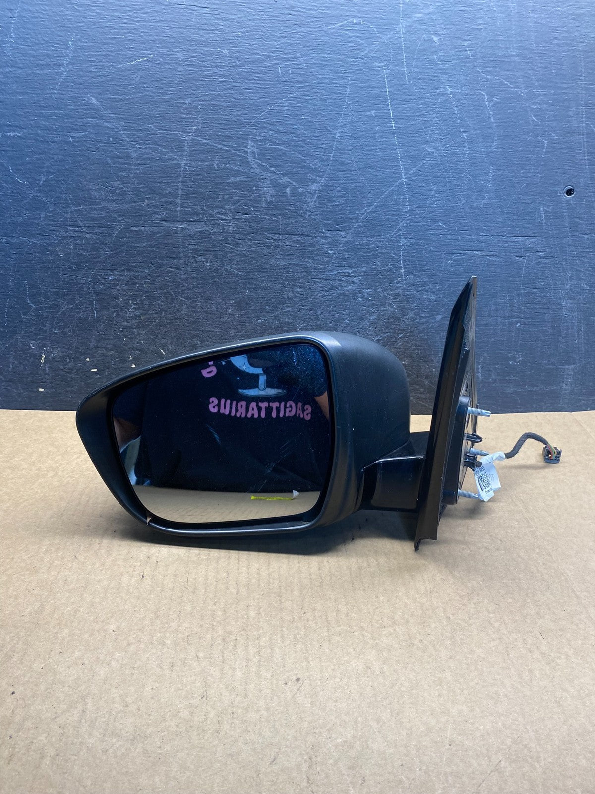 2017 to 2019 Nissan Pathfinder Left Driver Turn Sgn View Door Mirror AG7192 DG9