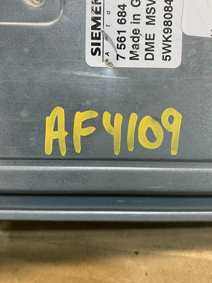 2006 - 2007 BMW 325i 525i ECU ECM Engine Control Module Computer AF4109 DW3
