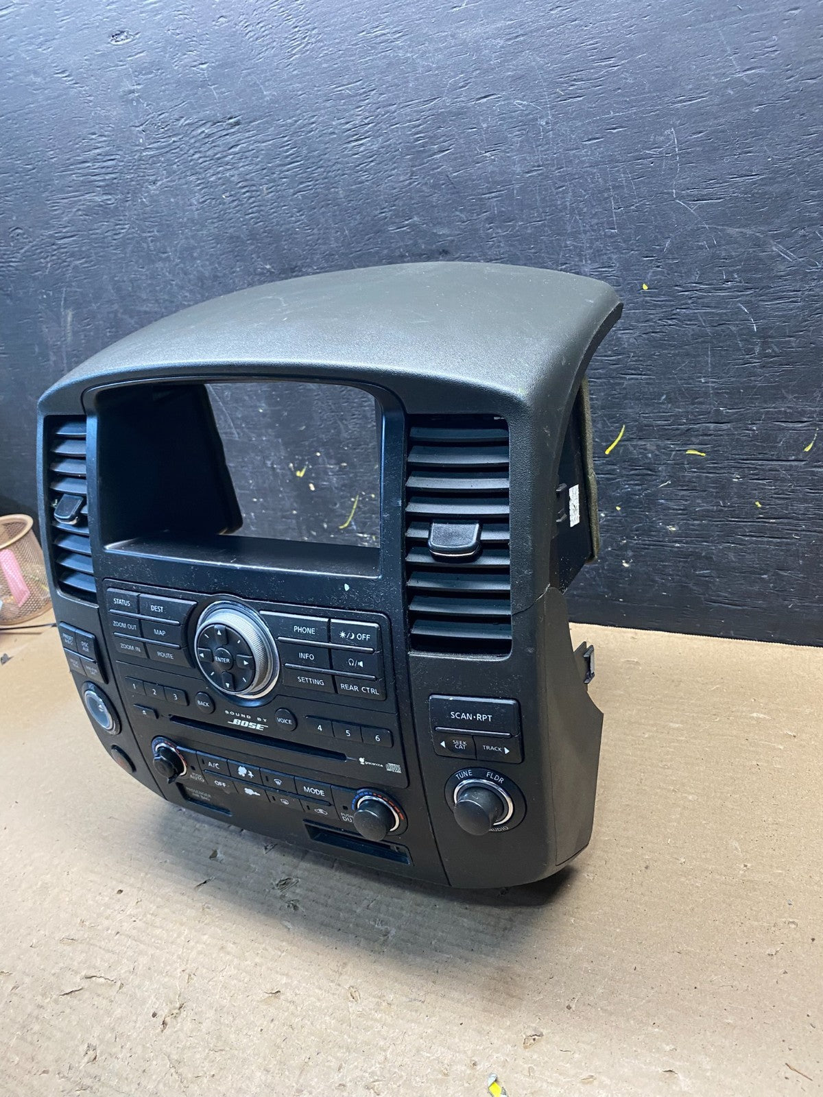 2008 2012 Nissan Pathfinder Radio A/C Heat Temperature Climate Control S6585 DG1