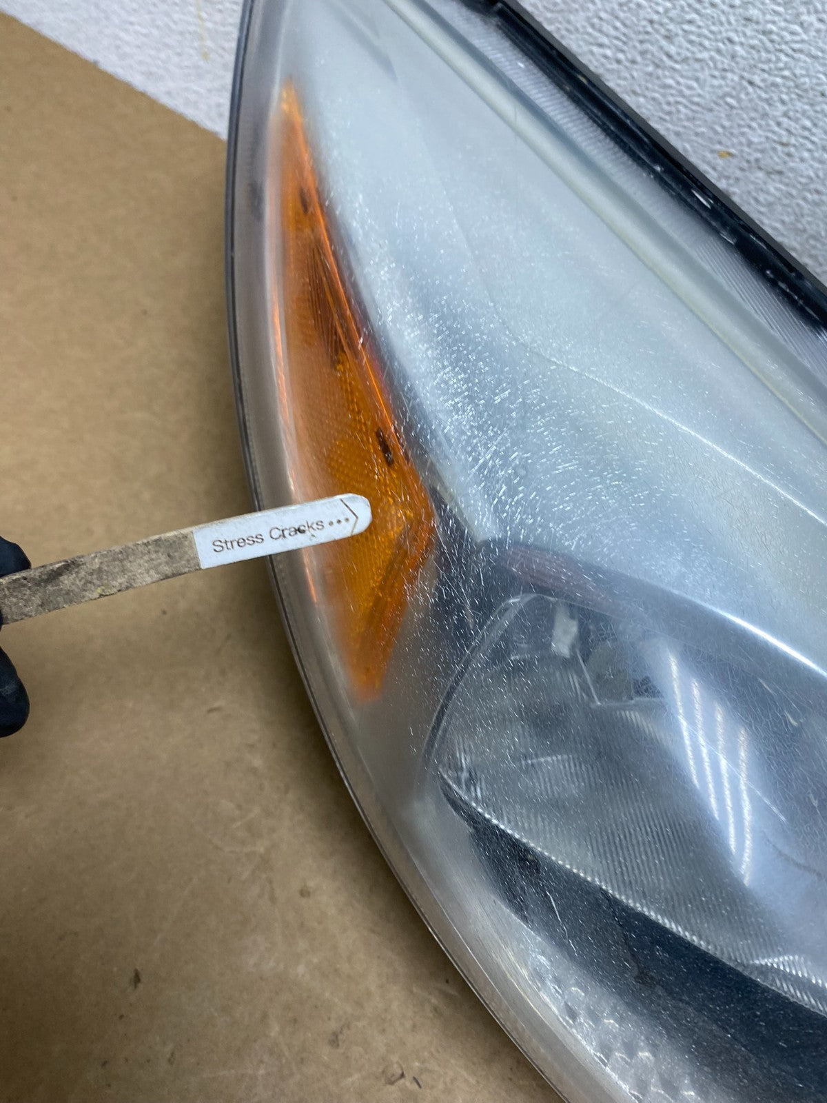 2015-2017 Ford Focus Right Passenger Rh Side Halogen Headlight AI3262 DW4