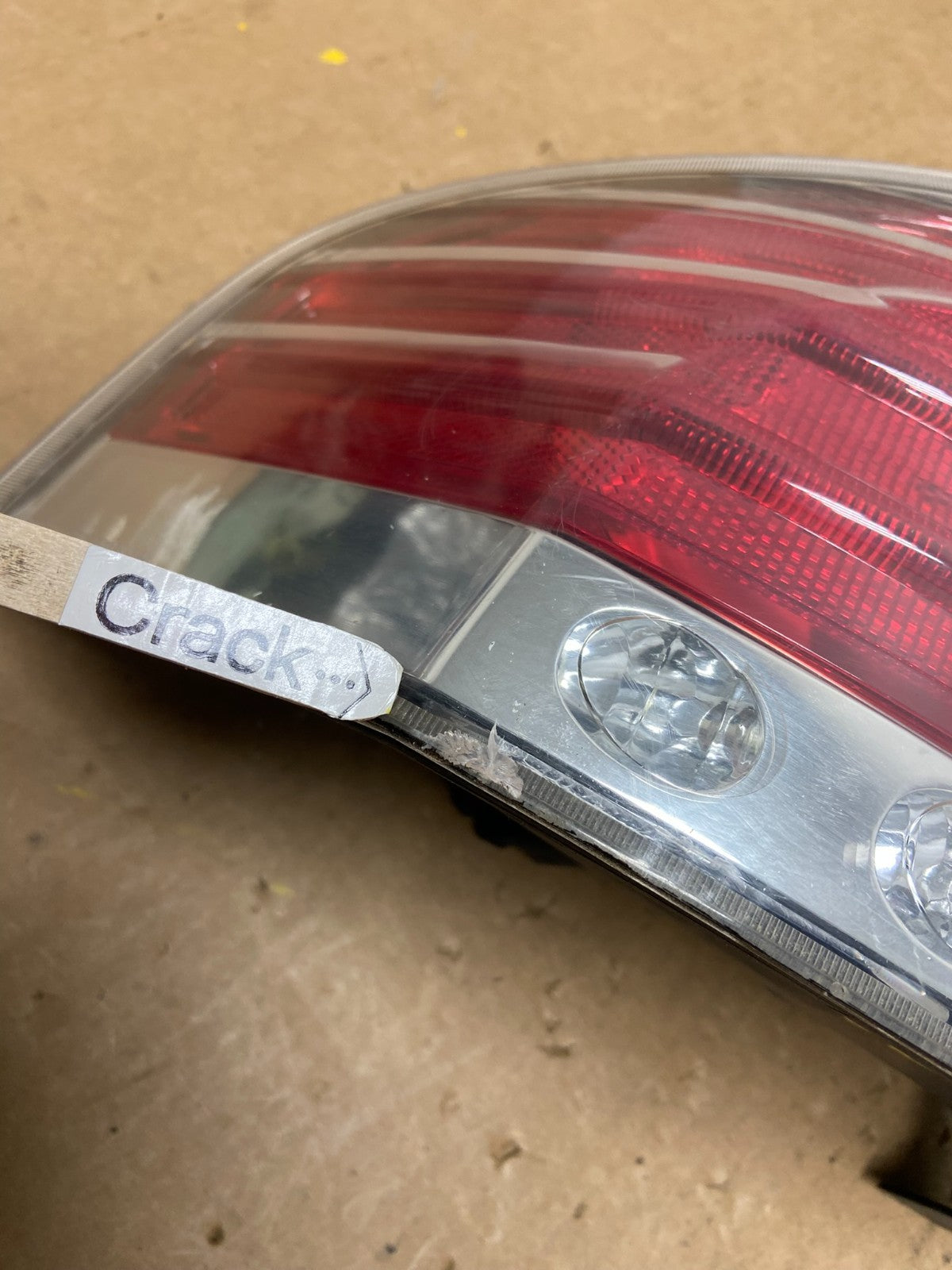 2007 to 2010 Lincoln MKX Left Driver Lh Side Tail Light Oem Z7090 DW4