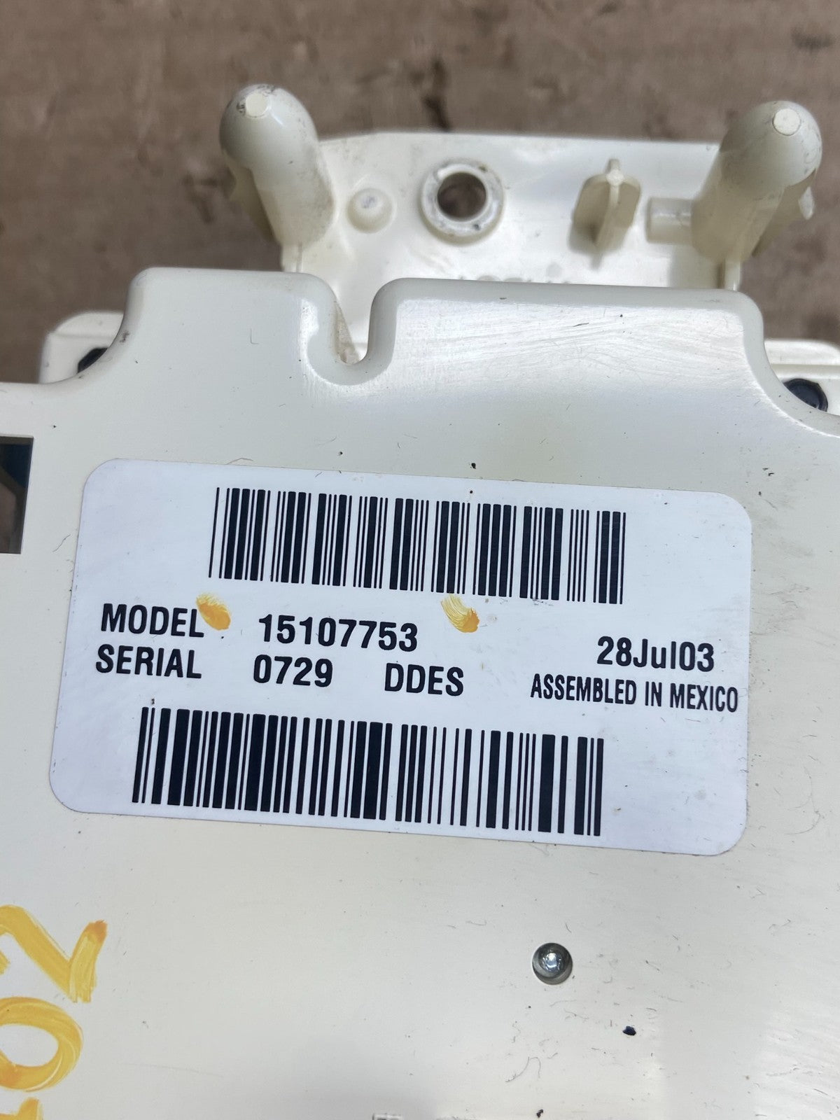2003 to 2006 Chevrolet Silverado HVAC Heater Climate Control Module AH5402 DG4