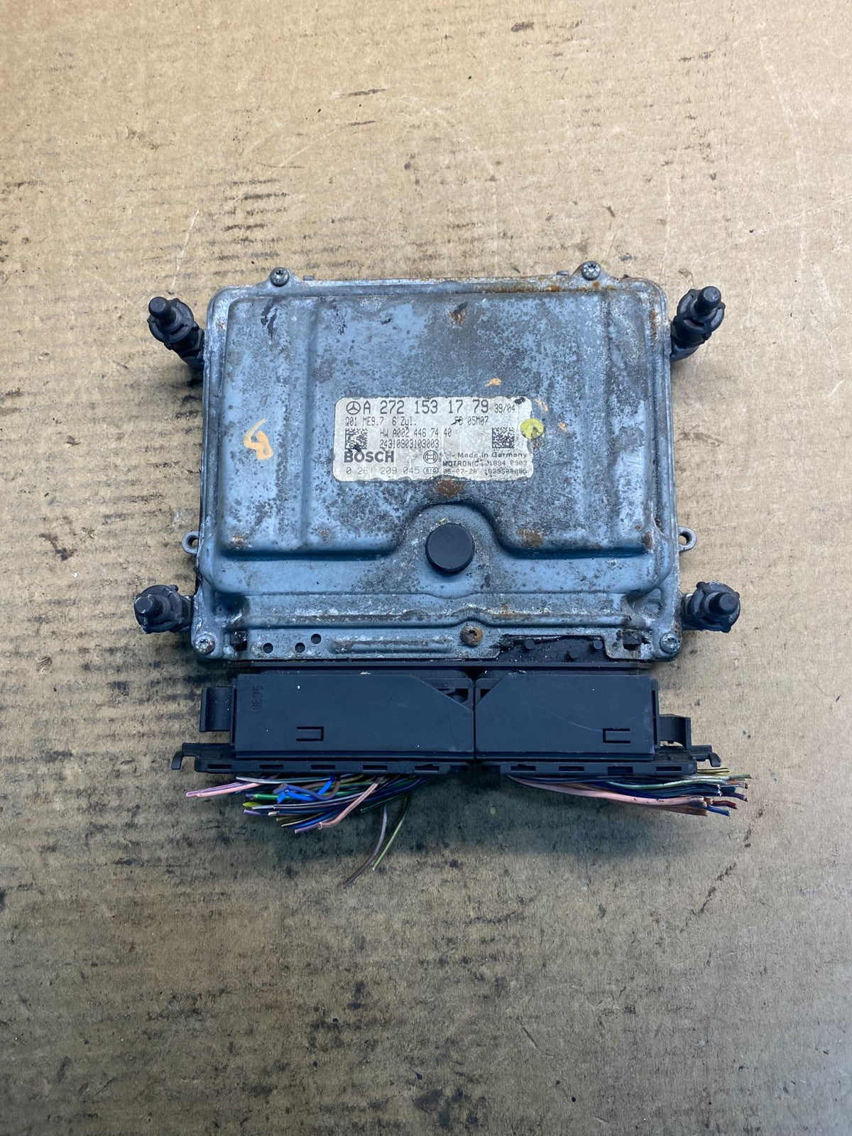 2007-2009 Mercedes E350 ML350 R350 3.5 ECU ECM  Engine Control Module aa1766 DG0