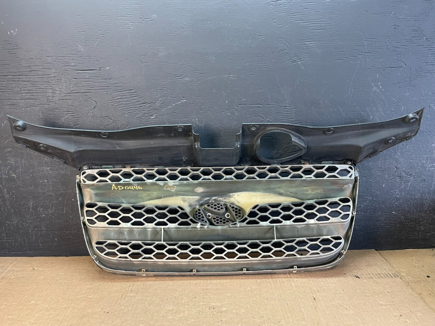 2007 to 2009 Hyundai Santa Fe Front Upper Grill Grille AD0446 DG3