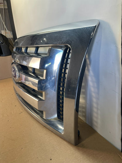 2009 to 2012 Ford F150 Front Upper Grill Grille Chrome AH0343 DG1