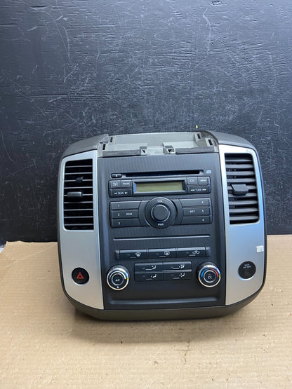 2009-2012 Nissan Frontier Xterra Radio Climate Control Bezel Center AH3716 DG0