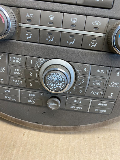 2007 to 2009 Nissan Quest Radio Shifter Climate Control Panel Bezel Oe ac6243 DG2