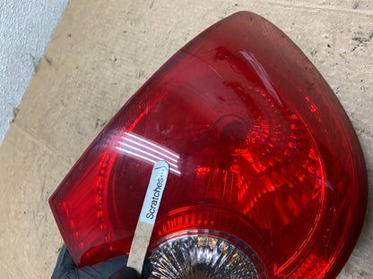 2006 - 2008 Toyota Corolla Right Passenger RH Side Tail light AA3865 DW3
