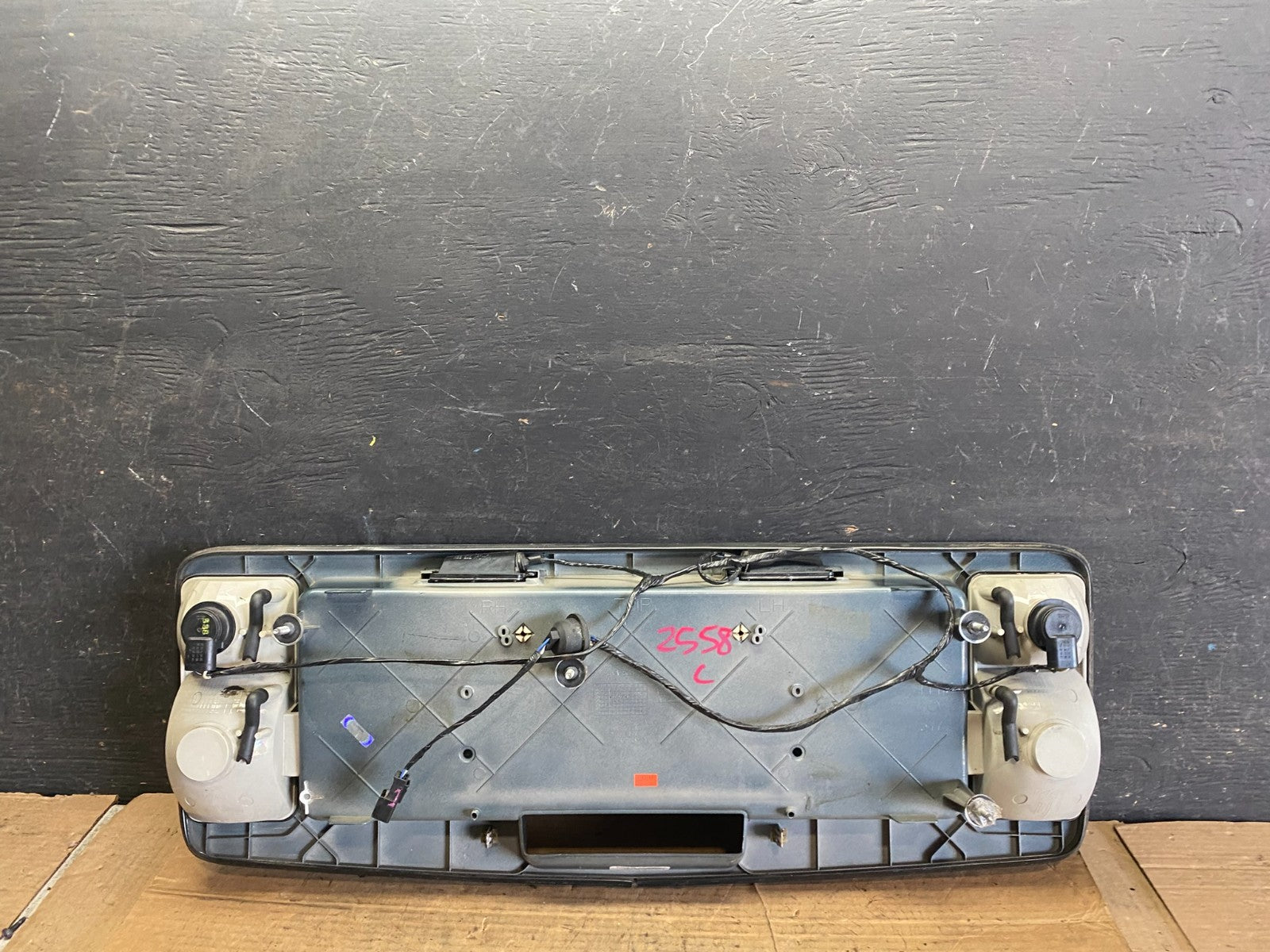 2004-2009 Cadillac SRX Trunk Panel Lid Backup License Plate Oem Q8572 DG6