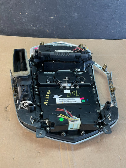 2011-2012 Cadillac SRX A/C Heater Radio Climate Control Panel Bezel OE AC2280 DG5