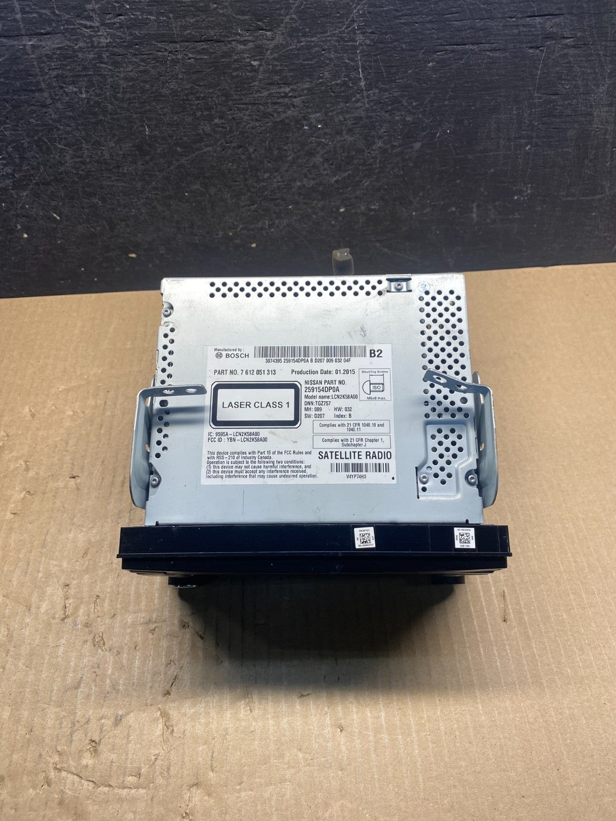 2014 to 2015 Nissan Sentra Juke Radio CD Player AM/FM 259154dp0a AG3842 DG3