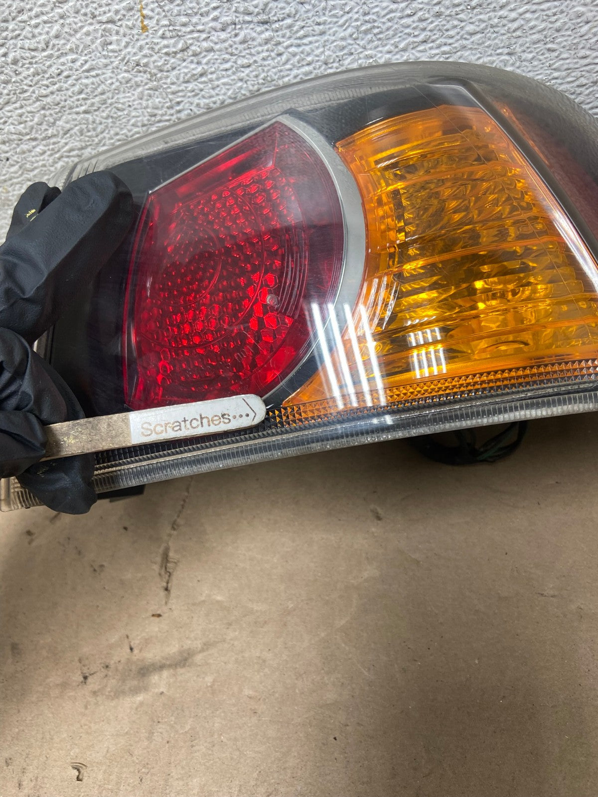 2008-2015 Mitsubishi Lancer Evo 10 X Right Passenger RH Tail Light AG4733 LK3