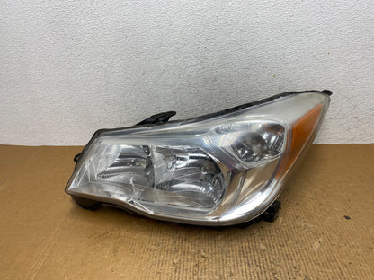 2014 to 2016 Subaru Forester Left Driver LH Headlight Halogen TYC AE2706 DW0