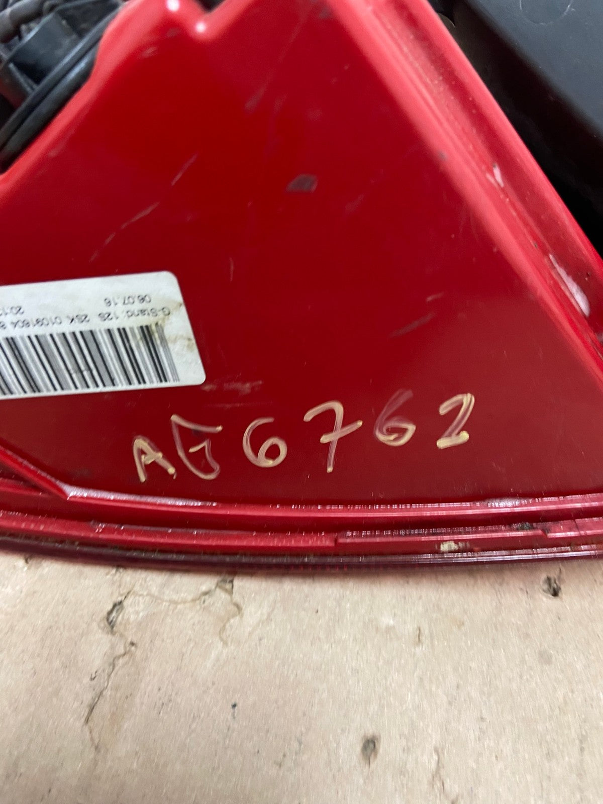 2013 to 2016 Audi A4 S4 Sedan Right Passenger Rh LED Tail Light AG6762 LK6