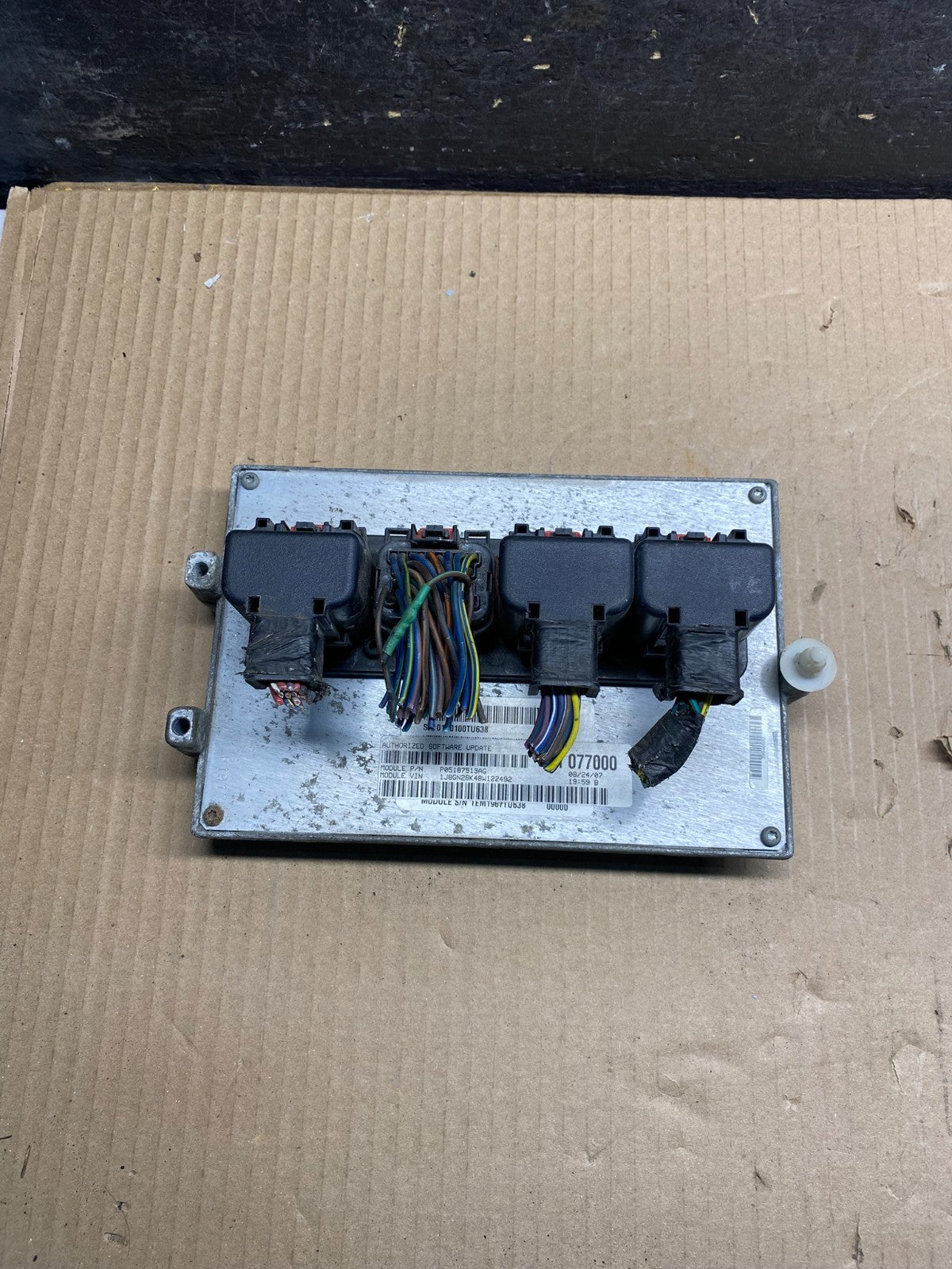 2008 Jeep Liberty Dodge Nitro 3.7L Engine Control Unit ECU ECM AH7384 DG0