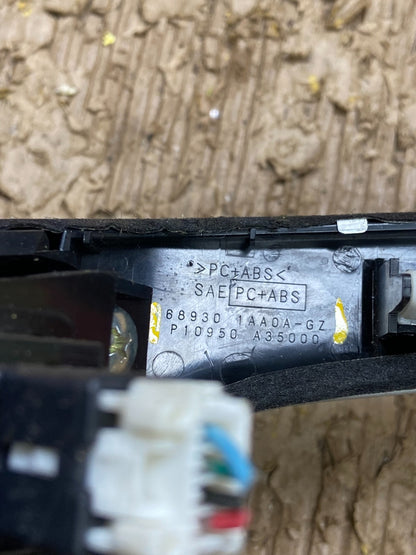 2009-2010 Nissan Murano Dash Trim Panel With Hazard Buttom Switch OEM V7922 DG5
