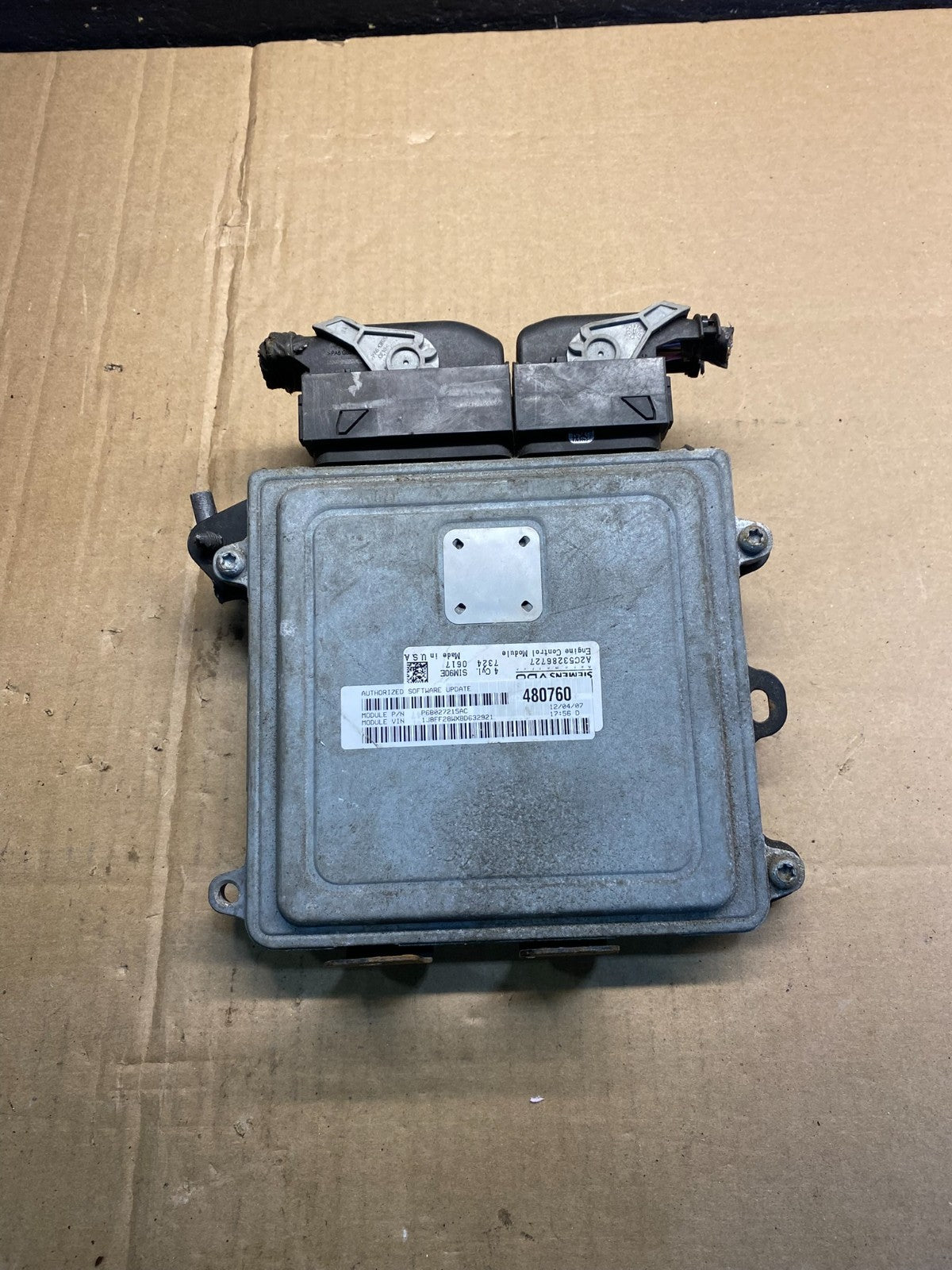 2007 2010 Jeep Compass Patriot PCM ECM ECU Engine Computer Module aa7618 DG0