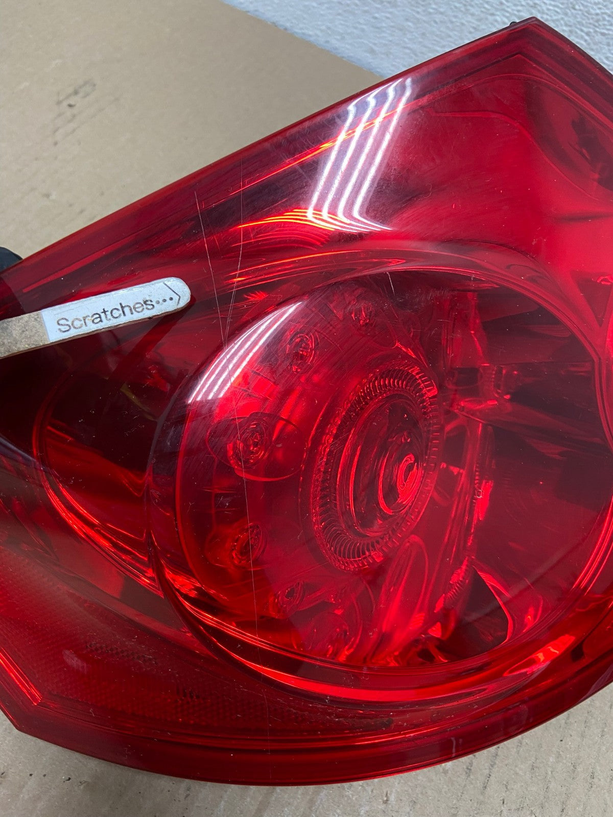 2007 to 2013 Infiniti G35 G37 Sedan Left Driver LH Side Tail Light AE9518 LK3
