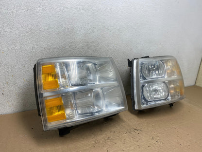 2007 to 2014 Chevrolet Silverado Left+Right Side Headlights AI1000 DW2